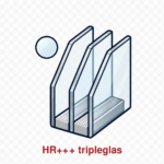 HR+++ Triple meerprijs + 67 of 78 mm deuren +&euro;450,00