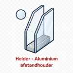 Helder - Alu afstandhouder +&euro;260,00