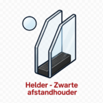 Helder - Zwarte afstandhouder +&euro;290,00